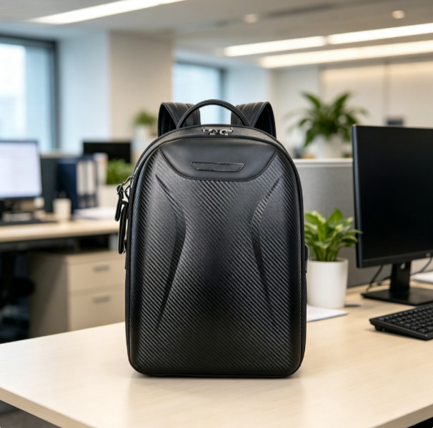 Backpacks - Ransel Pria dengan Cangkang Keras Serat