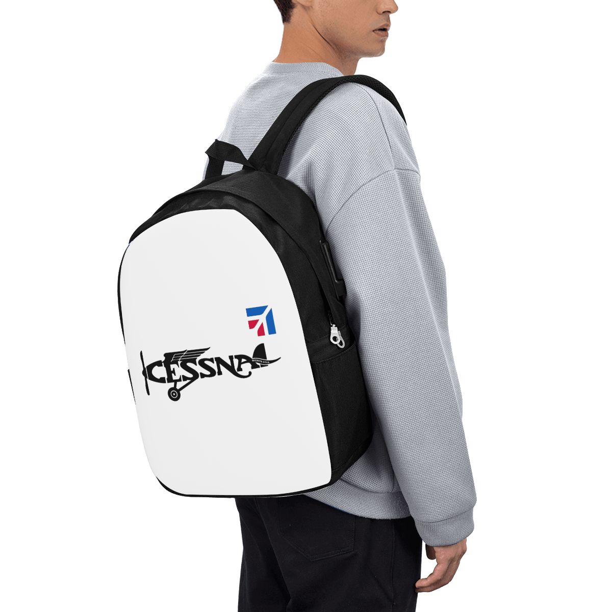 Backpacks - Tas Ransel Logo Cessna Tas Notebook