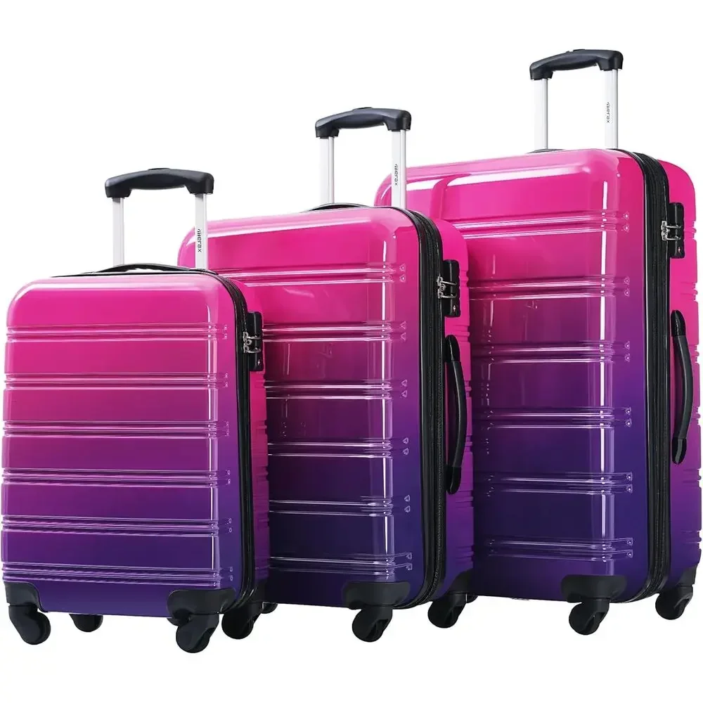 Expandable Hard Shell Luggage Set - Set Koper Keras 3 Buah dengan