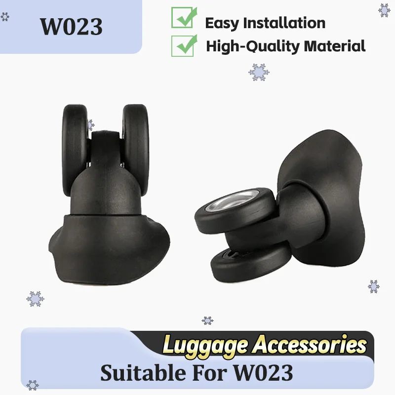 Silent Replacement Luggage Wheels - Untuk Kit Perbaikan Roda Koper W023