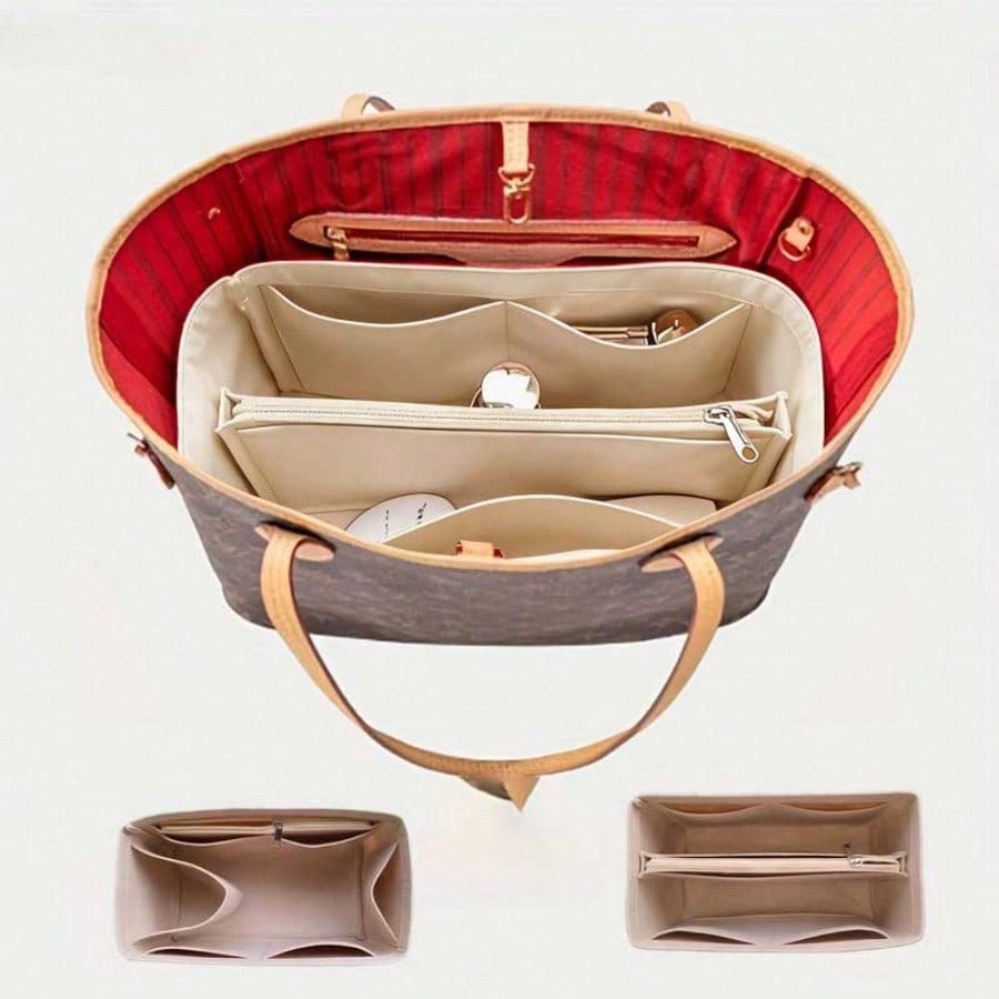 Handbags - Organizer Tas dengan Lapisan Kain, Tas