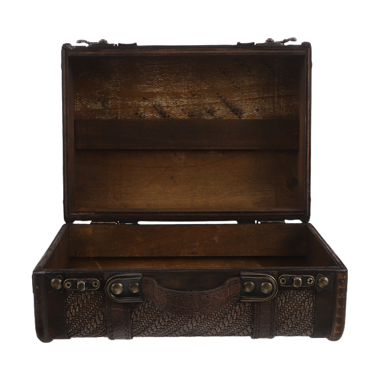 Kotak Penyimpanan Dekoratif Ko - Retro Vintage Trunk Suitcase ulasan dan harga