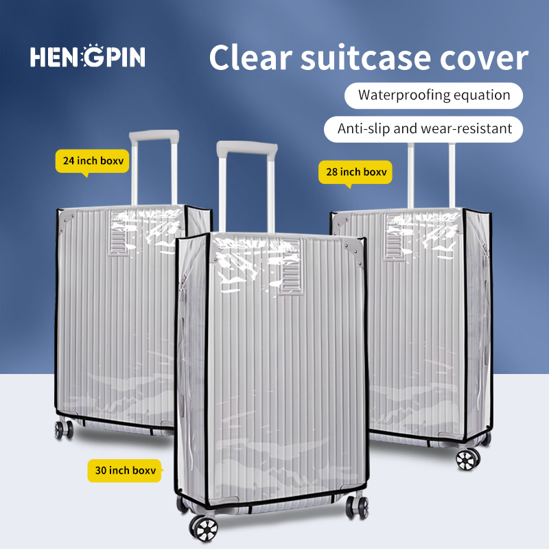 Sarung pelindung koper transpa - Luggage Protective Cover Transparent ulasan dan harga