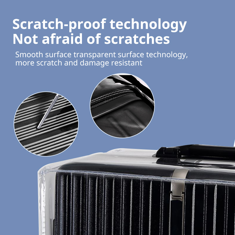 Sarung pelindung koper transpa - Luggage Protective Cover Transparent ulasan dan harga