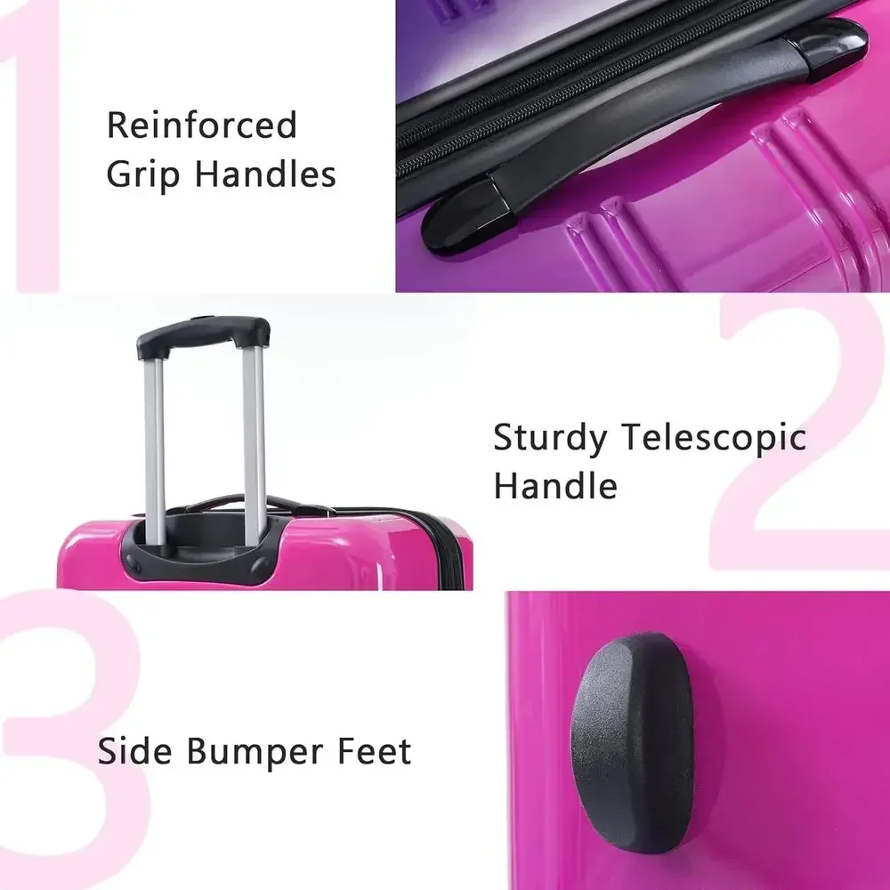 Set Koper Keras 3 Buah dengan  - Expandable Hard Shell Luggage Set ulasan dan harga