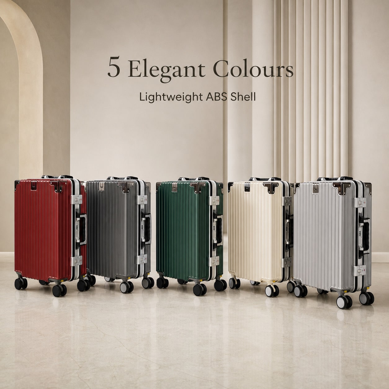 Koper Kabin 20 Inci, Disetujui - Cabin Size Lightweight Travel Trolley ulasan dan harga