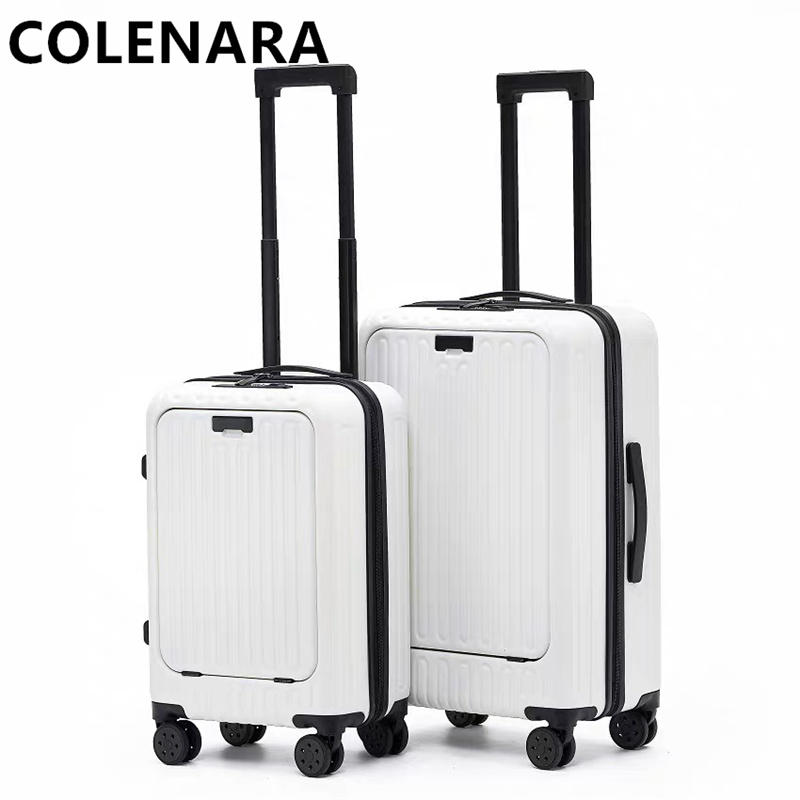 Tas Koper Kabin Multifungsi CO - Front Opening Laptop Luggage 24 Inch ulasan dan harga