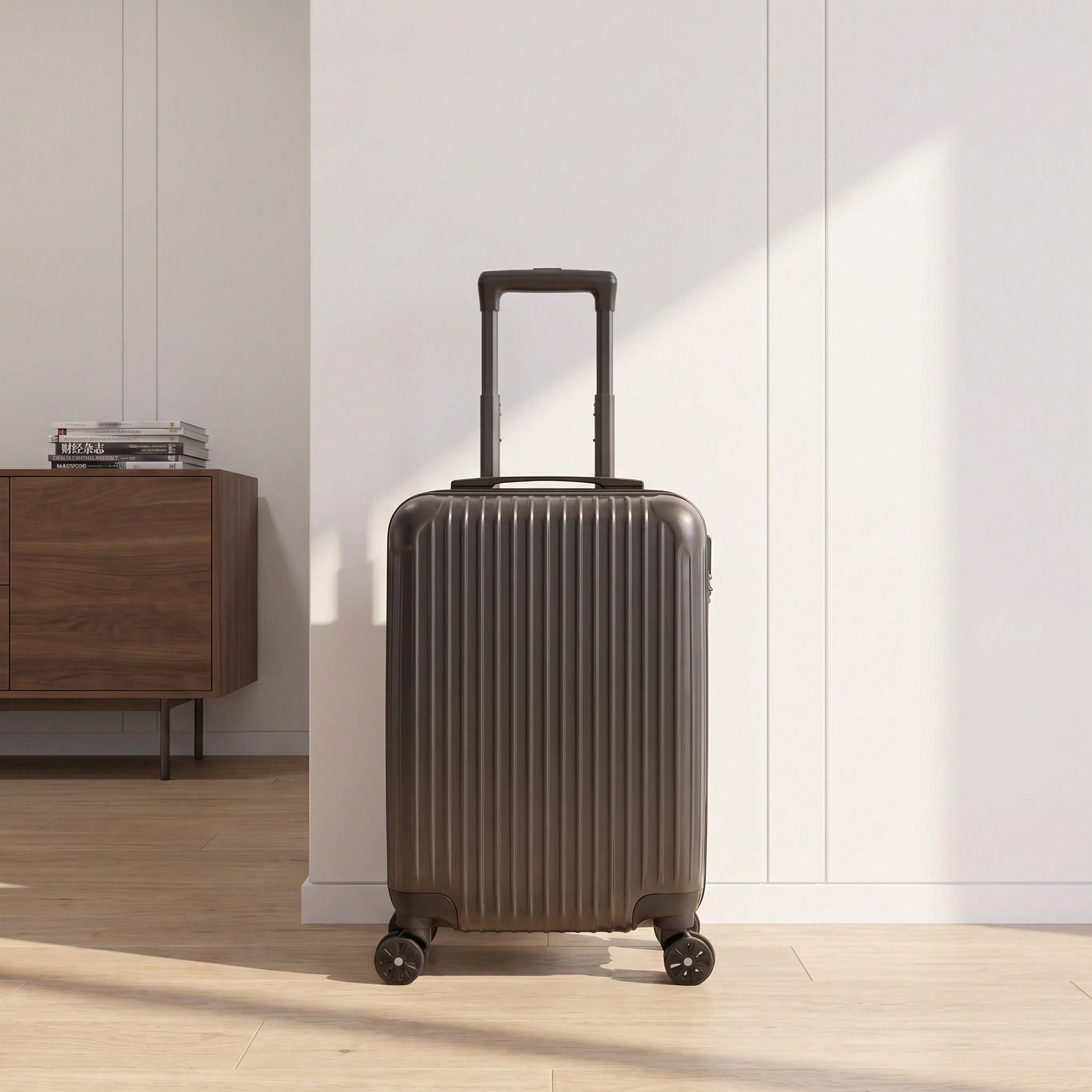 Koper Perjalanan ABS dengan Ca - Spinner Wheel Rolling Suitcase 20 Inch ulasan dan harga