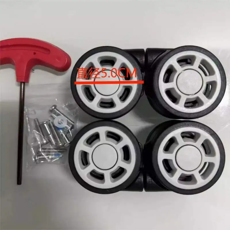 Cocok untuk penggantian roda k - Silent Replacement Luggage Wheels ulasan dan harga