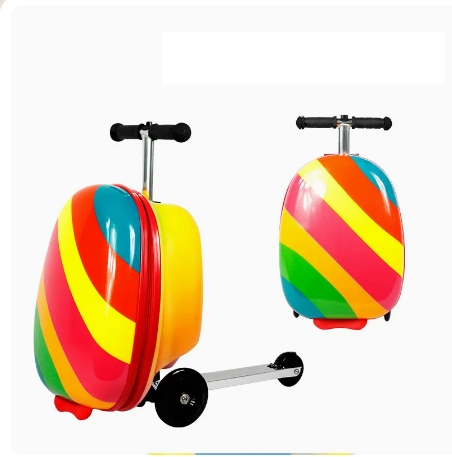 Koper Skuter Anak, Koper Skate - Kids Ride On Suitcase Scooter ulasan dan harga