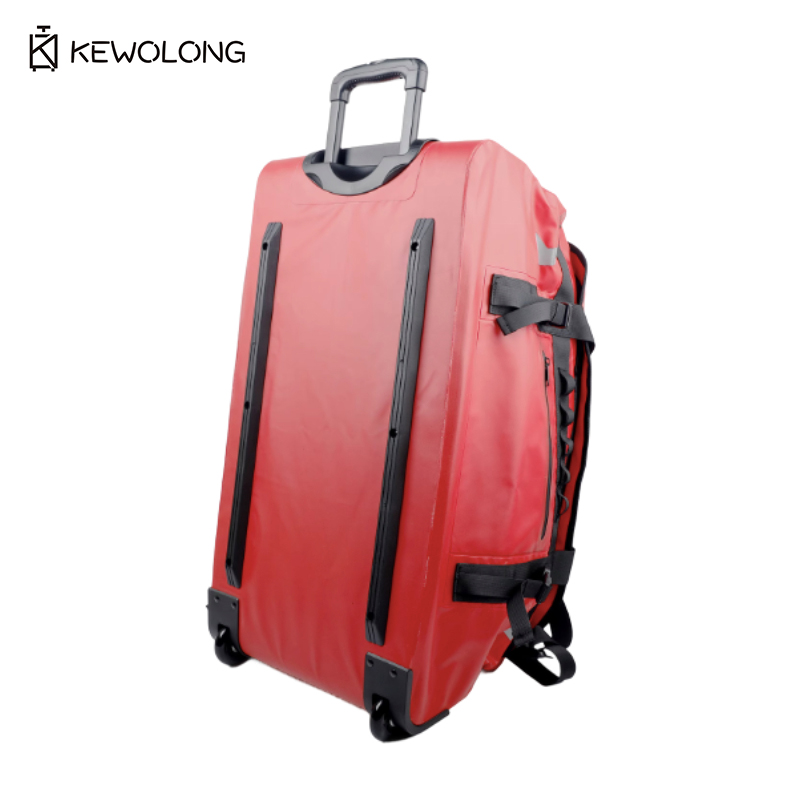Tas Duffel Besar Tahan Air PVC - Foldable Rolling Luggage Bag ulasan dan harga