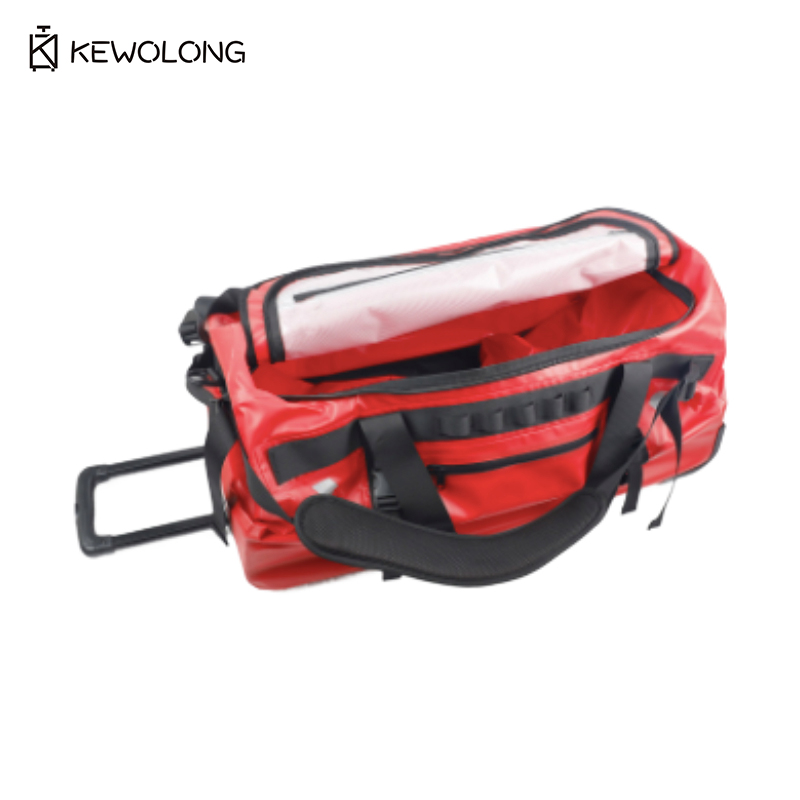 Tas Duffel Besar Tahan Air PVC - Foldable Rolling Luggage Bag ulasan dan harga