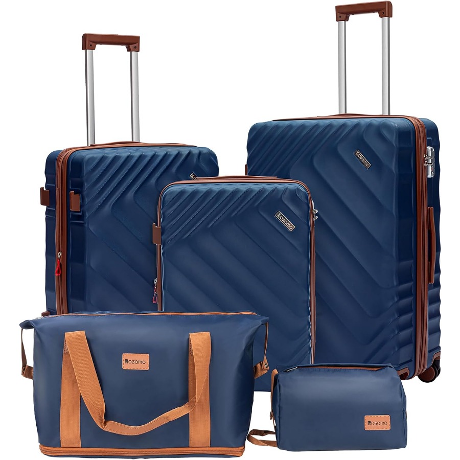 Set Koper dengan Cangkang Kera - Expandable Hard Shell Luggage Set ulasan dan harga